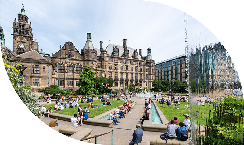 Peace Gardens Sheffield